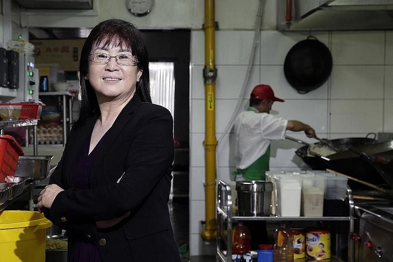 Ms Zou, 54, originally set up Tong Chiang Group in 2007 to provide packed food for staff at construction sites and factories. She has since branched out and is in the running for the Established Entrepreneur prize.