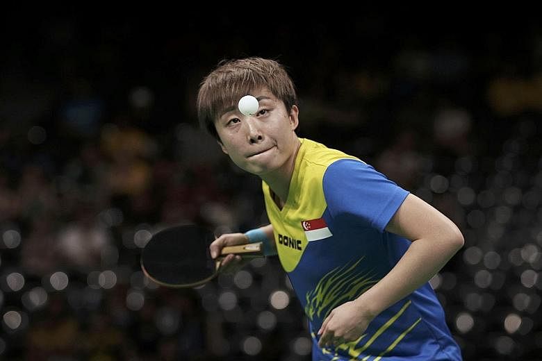 Singapore's top paddler Feng Tianwei, currently world No. 6, could possibly compete in the T2 Apac, which kicks off in Hong Kong in the second half of next year.