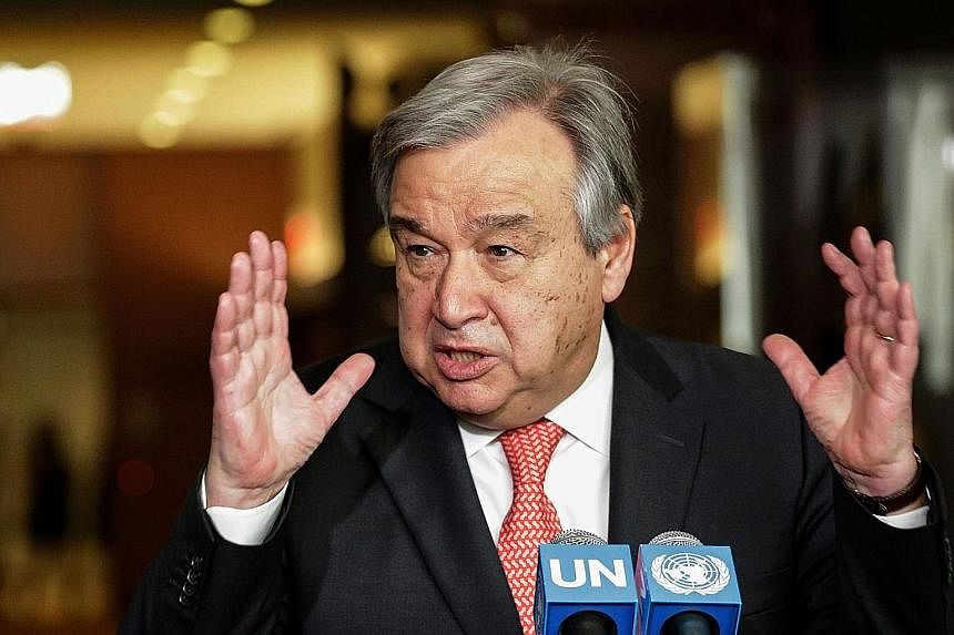 Mr Guterres, 67, was Portugal's prime minister from 1995 to 2002, and was the UN's refugee chief for 10 years.
