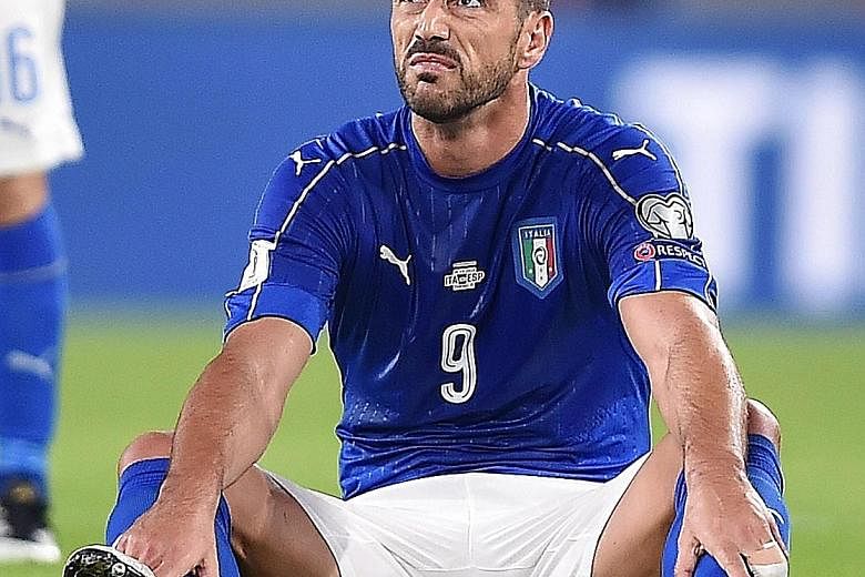 Graziano Pelle cut an ineffective figure for much of his 60 minutes on the pitch and refused to shake the coach's hand when replaced. Though he apologised on social media, the damage was done and he will play no part in Italy's next World Cup qualifi