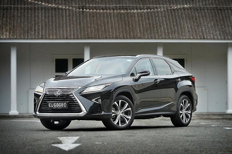 The RX350 is a big luxurious SUV which impresses with its wide performance envelope.
