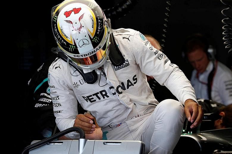 Mercedes' Lewis Hamilton will be hoping for a better race at tomorrow's race in Suzuka, after a blown engine robbed him of victory at the Malaysia Grand Prix last weekend.