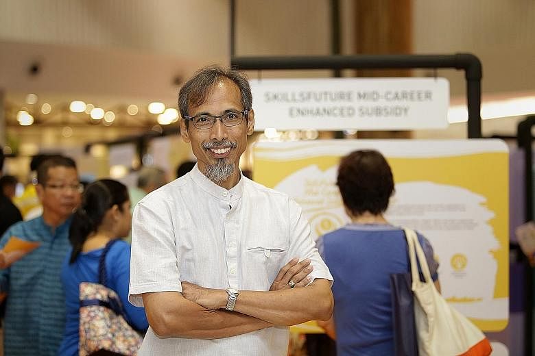 Mr Zulkifli took advantage of the SkillsFuture Mid-Career Enhanced Subsidy to take a leadership and people management skills course, while Ms Loh took a specialist diploma in retail management.