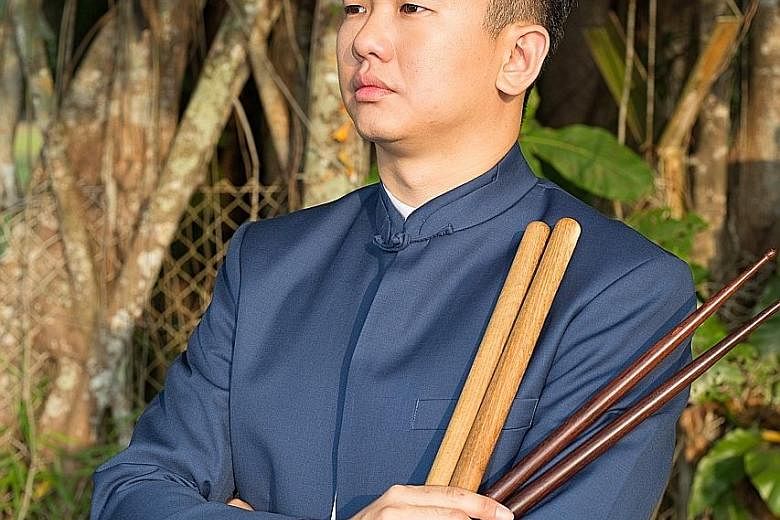 A percussionist requires nerves of steel, says Eugene Toh.