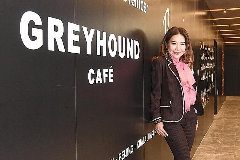 Ms Jun Low, director of JC Global Concepts, which is bringing in Greyhound Cafe, fell in love with the chain's dishes in Hong Kong two years ago.