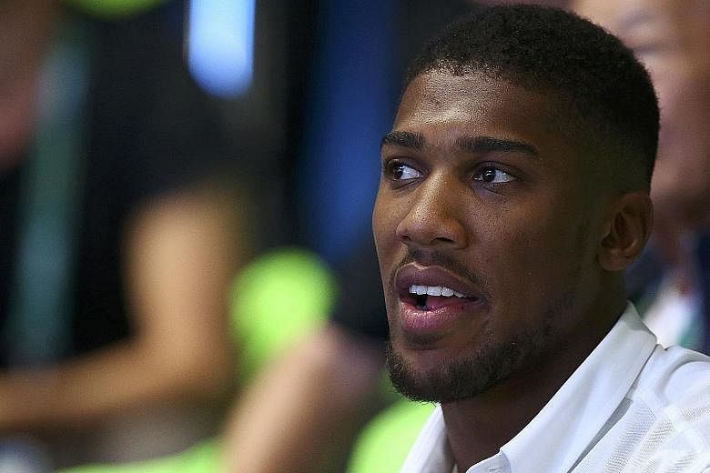 Anthony Joshua's IBF heavyweight title will be at stake.