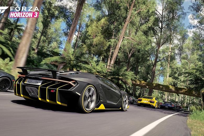 Forza Horizon 3 racing game is a visual feast with some breathtaking graphics and immaculately crafted environments.