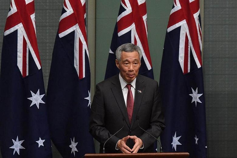 PM Lee Hsien Loong and PM Turnbull hail deep friendship and closer ...