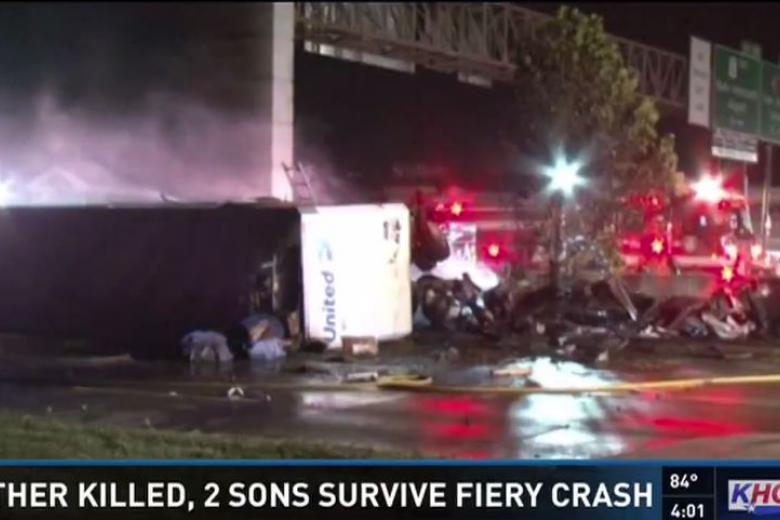 5yearold boy saves brother, 2, from fiery accident wreckage in