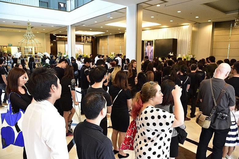 Mr Harbans Singh was one of two representatives from the Inter-Religious Organisation, Singapore, at Wat Ananda Metyarama Thai Buddhist temple in a prayer session for the late King Bhumibol. A sombre crowd, mostly dressed in black, paying their last 
