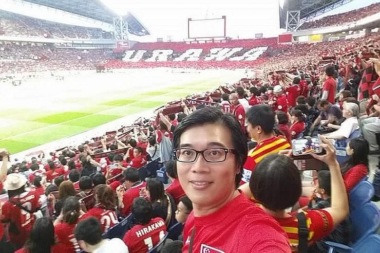 Mr Tan is passionate about football. He hopes that Singapore will have a vibrant sports culture and that citizens will proudly support the nation at all sports events.