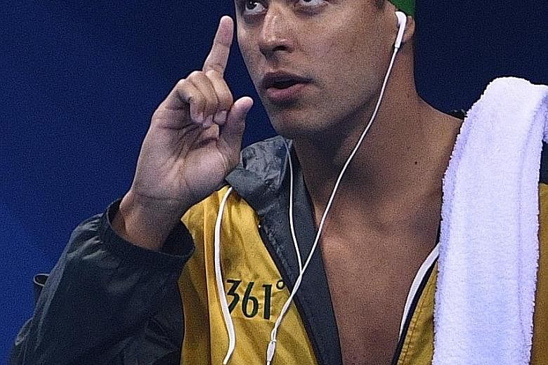 Four-time Olympic medallist Chad le Clos of South Africa will compete in the Singapore leg of the Fina/airweave Swimming World Cup which begins at the OCBC Aquatic Centre on Friday.