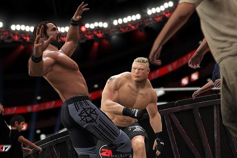 This year's release of WWE 2K17 caters to both the seasoned followers and new converts.