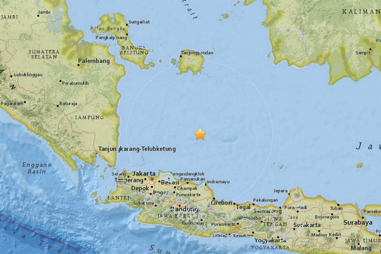 Magnitude-6.5 earthquake recorded north of Indonesia's Java island ...