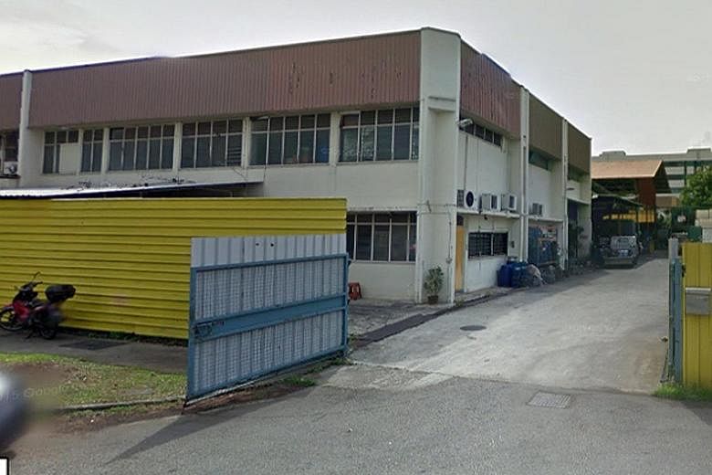 HDB industrial properties like (from left) Ubi Plex I, Sin Ming Industrial Estate and this standard factory in Woodlands will come under JTC by early 2018. Most of HDB's industrial tenants and lessees are micro-SMEs, with average annual sales of less