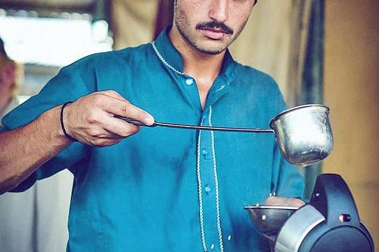 Mr Khan, a Pakistani tea seller, had no idea that his picture had gone viral as he has no phone and cannot read. He hopes his newfound fame will help him to "move forward".