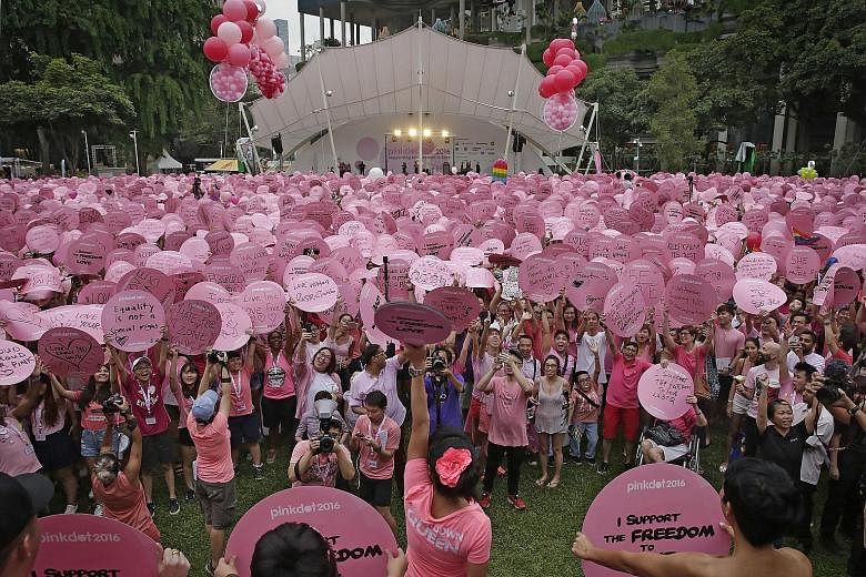 Pink Dot, which held a rally at the Speakers' Corner in June with at least 13 MNC sponsors, said it is "disappointed" by the new rules and is hoping to get more local support for its rally next year.