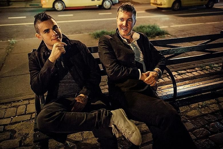 Rostam Batmanglij (far left), the former multi-instrumentalist from Vampire Weekend and Hamilton Leithauser, the frontman of now-defunct indie rock band The Walkmen, have come together for album I Had A Dream That You Were Mine.