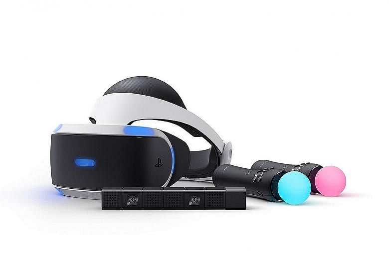 The PS VR headset is very comfortable, with a thick padded headband that distributes weight evenly around the head.