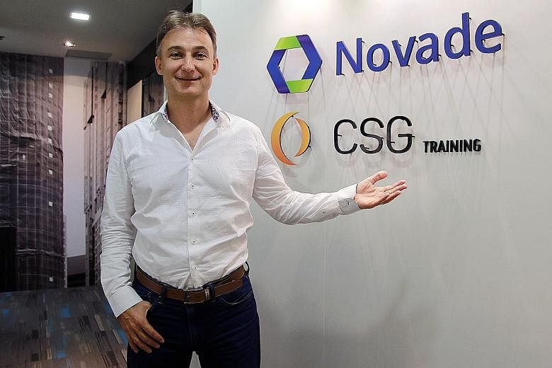 Mr Branthonne says Novade reached $1 million in sales within the second year of operations, and that one million inspections have been conducted with the company's mobile apps in Singapore in the last 12 months.
