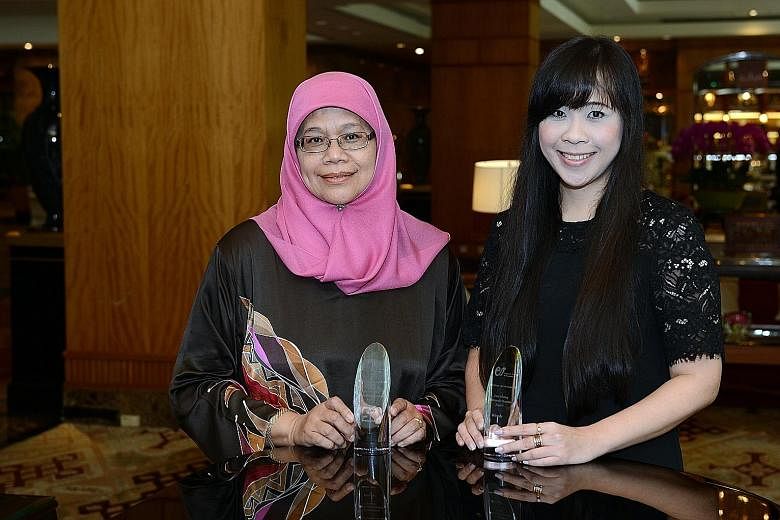 Madam Rahimah and Ms How, who beat about 30 other nominees, are lauded for demonstrating excellence in their field.