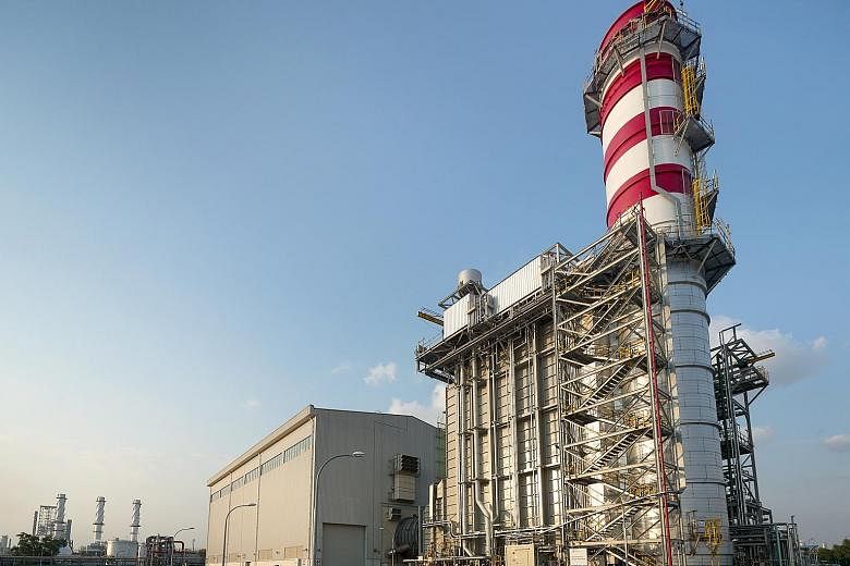 A gas-fired power plant developed, owned and operated by Sembcorp Industries in Singapore. Sembcorp said the Singapore utilities business continues to face intense competition in the power market.