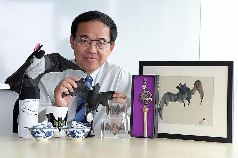 Prof Wang, once nicknamed the Bat Virus Man, hopes to breed a colony of these flying mammals here as part of his research into infectious diseases, so he can uncover how they remain largely immune to deadly viruses such as Nipah, Hendra and Sars even