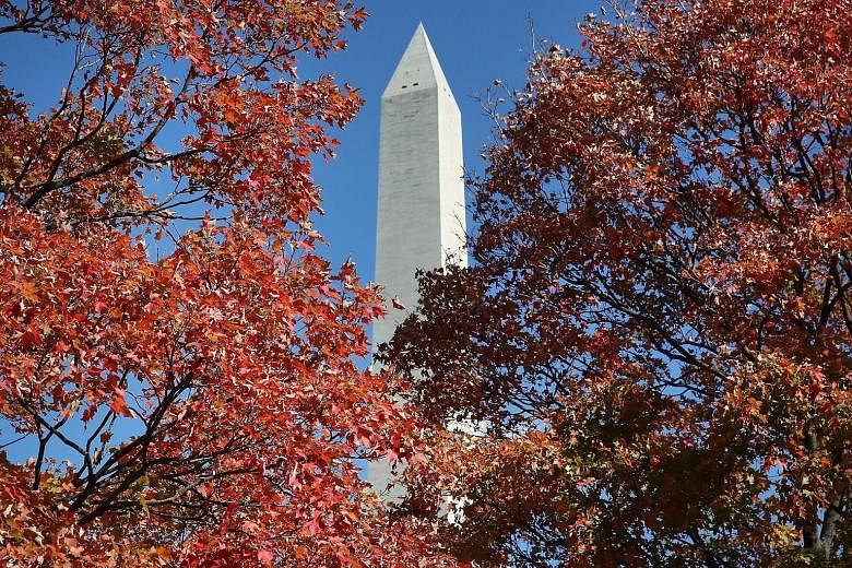 The Washington Monument, which travellers can see on the 15-day Eastern Discovery tour of the United States with Contiki.