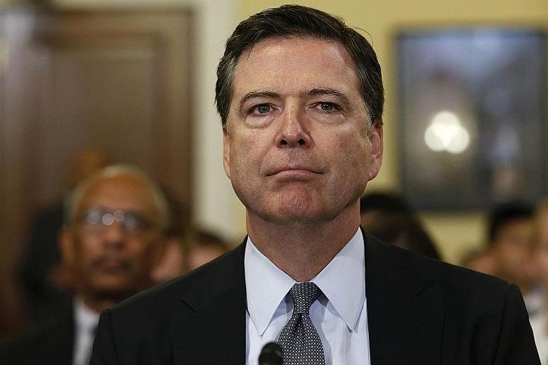 Mr Comey is facing fresh attacks from both Democrats and Republicans.