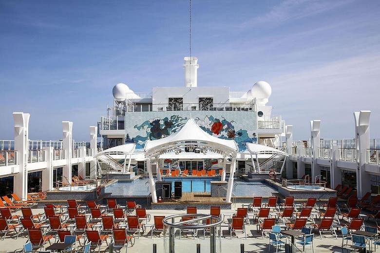 The Genting Dream cruise liner is set to make its maiden voyage on Nov 13 from its home port of Guangzhou, marking the beginning of a bet on China worth at least US$5 billion (S$7 billion).