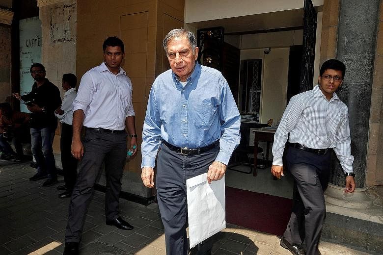 Mr Tata said in a letter to employees that he agreed to come out of retirement after four years "in the interest of stability of and reassurance to the Tata Group".