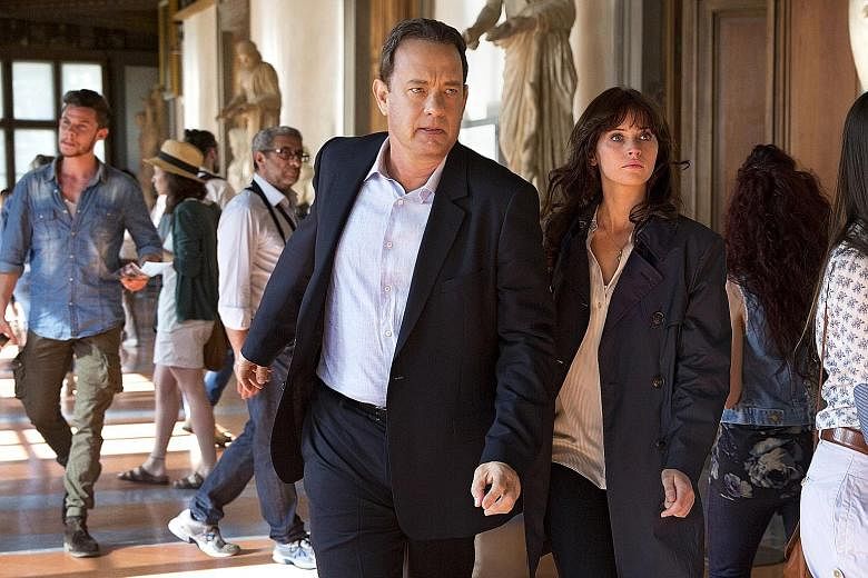 A mystery thriller starring Tom Hanks and Felicity Jones, Inferno is based on a novel of the same name by Dan Brown.