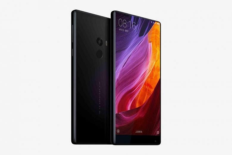 The Mi Mix has a 91.3 per cent screen-to-body ratio.