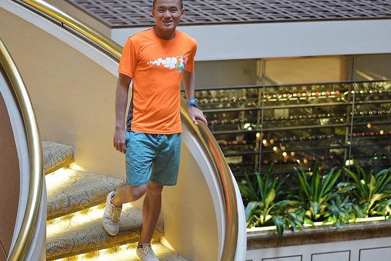 Mr Goh says running has taught him to be disciplined and determined, and he hopes to inspire people not to give up because of cancer.