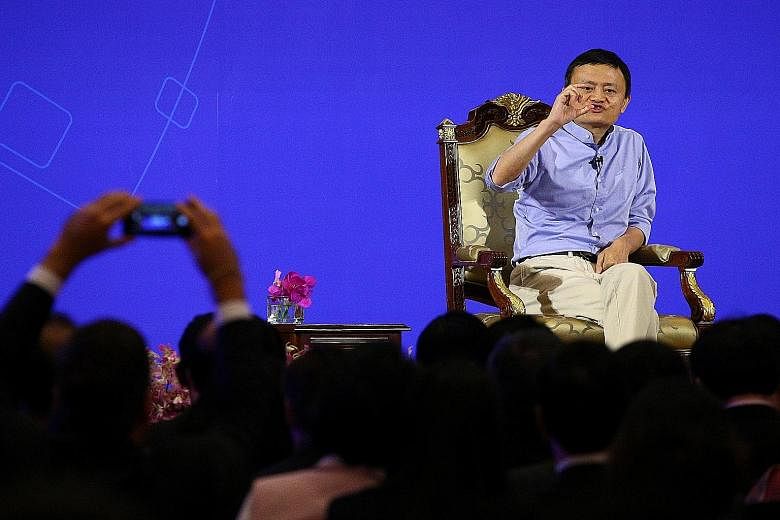 Mr Jack Ma's Alibaba controls Lazada, which has been called South-east Asia's Amazon. The Singapore-based e-tailer plans to focus on offering shoppers "the largest assortment" of goods, and benefits like free delivery. Amazon, headed by CEO Jeff Bezo