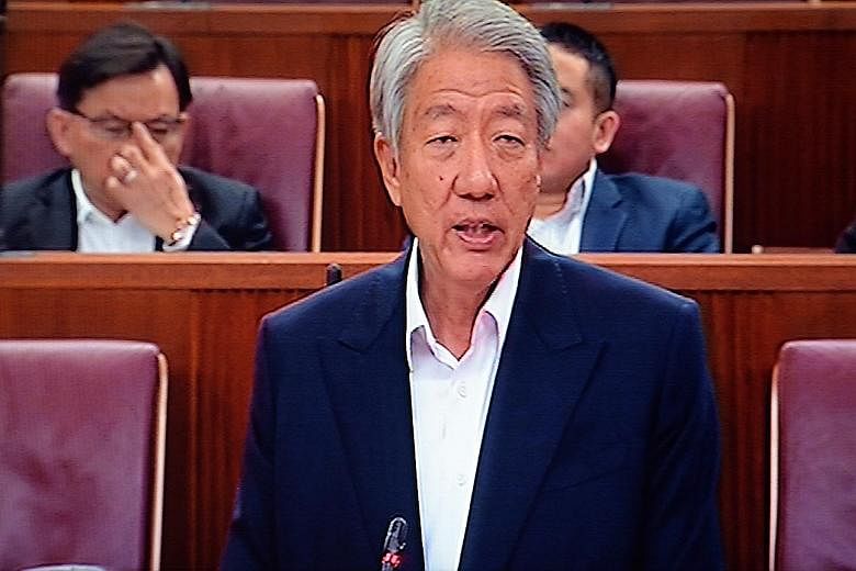 DPM Teo said the revised framework "seeks to achieve a more workable balance", adding that finding a balance was ultimately a matter of judgment.
