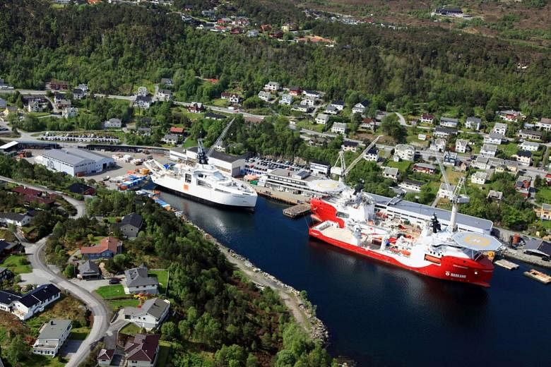 Vard's shipbuilding facilities around the world include the Brattvaag yard (above) in Norway. In the third quarter, it landed seven new contracts, for luxury cruise vessels as well as module carrier vessels. 