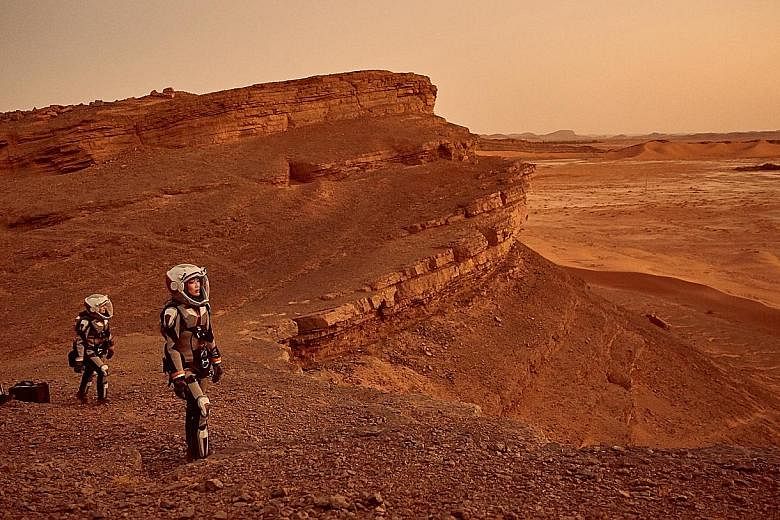National Geographic miniseries Mars combines a space adventure with hard science.