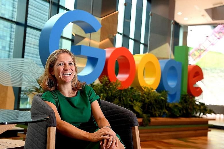 Ms Flint was approached in 2008 to join Google, which had only been in Singapore for a year and was operating out of serviced offices. She said that while the company has engineering sites across the globe, having a presence here "is a massive breakt