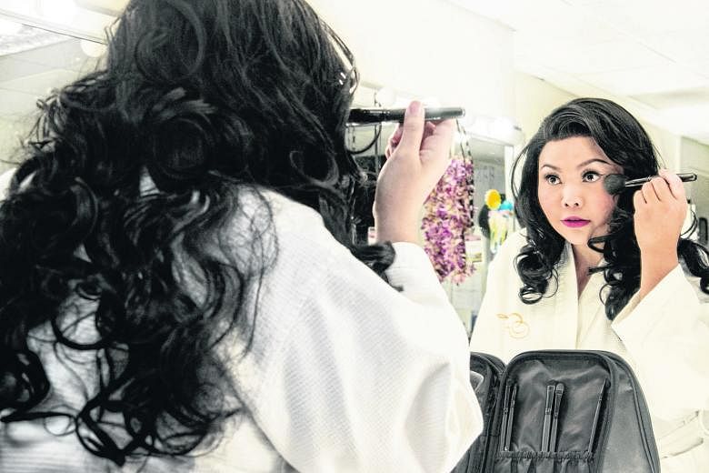 Siti Khalijah Zainal takes on the roles of her past self in An Actress Prepares.