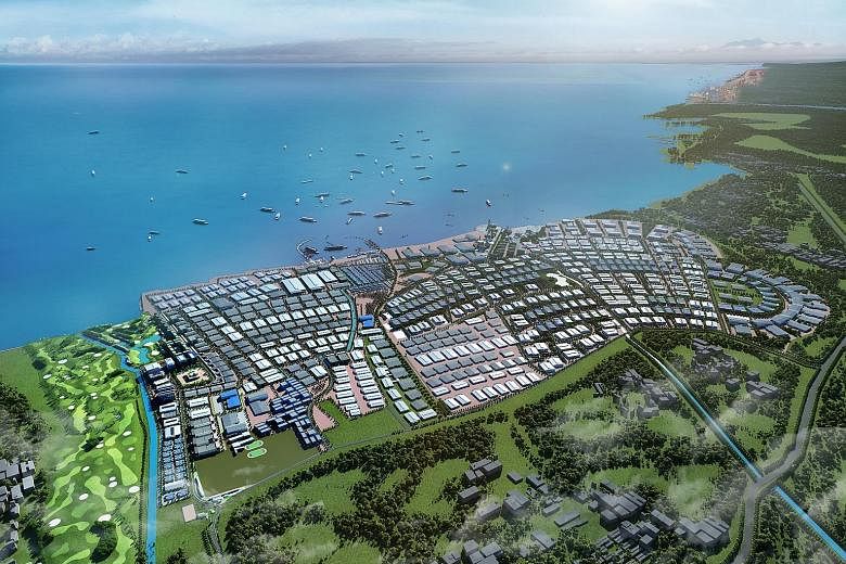Park by the Bay, a joint venture between Sembcorp Development and Indonesian developer Jababeka, is located about half an hour's drive from Semarang, the provincial capital of Central Java.