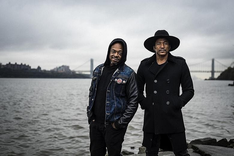 Q-Tip (left) and Jarobi White of A Tribe Called Quest.