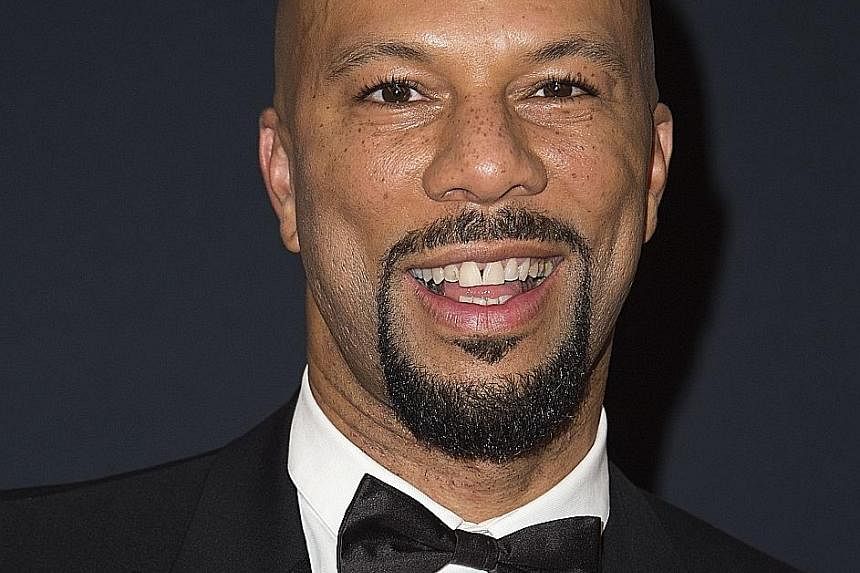 Rapper Common (above) is a Grammy- and Oscar-winning artist.