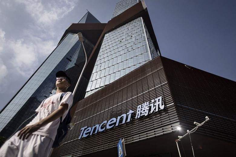 China's Tencent, the largest Internet company in Asia, ratcheted up spending by 69 per cent in the third quarter to bankroll ventures in content, cloud computing, online finance and video-streaming.