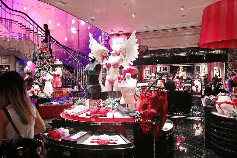 The South-east Asian flagship store of Victoria's Secret opened yesterday.