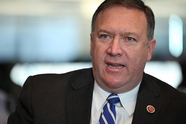Mr Pompeo, a member of the House Intelligence Committee, has criticised the Iran nuke deal.