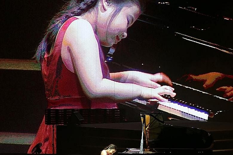 Pianist Chen Jing, seven, wowed the audience with her rendition of Chopin’s Waltz No.1 In E Flat Major.