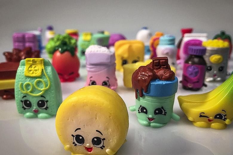 A 12-pack of Shopkins was the best-selling toy last year, according to market research firm NPD Group.