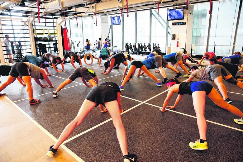 More people are attending group training classes to socialise and get fit together. These classes are gaining popularity as they are designed to be effective for people with different fitness levels.