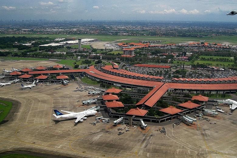 An aerial view of Jakarta's Soekarno-Hatta International Airport in 2010. Aside from SIA, no other airline has issued statements on being affected by the runway maintenance.